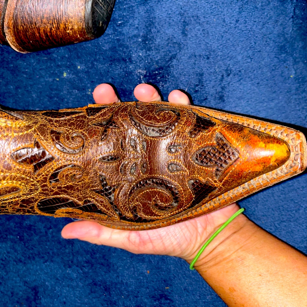 Corral vintage Handmade cowboy/cowgirl boots.
